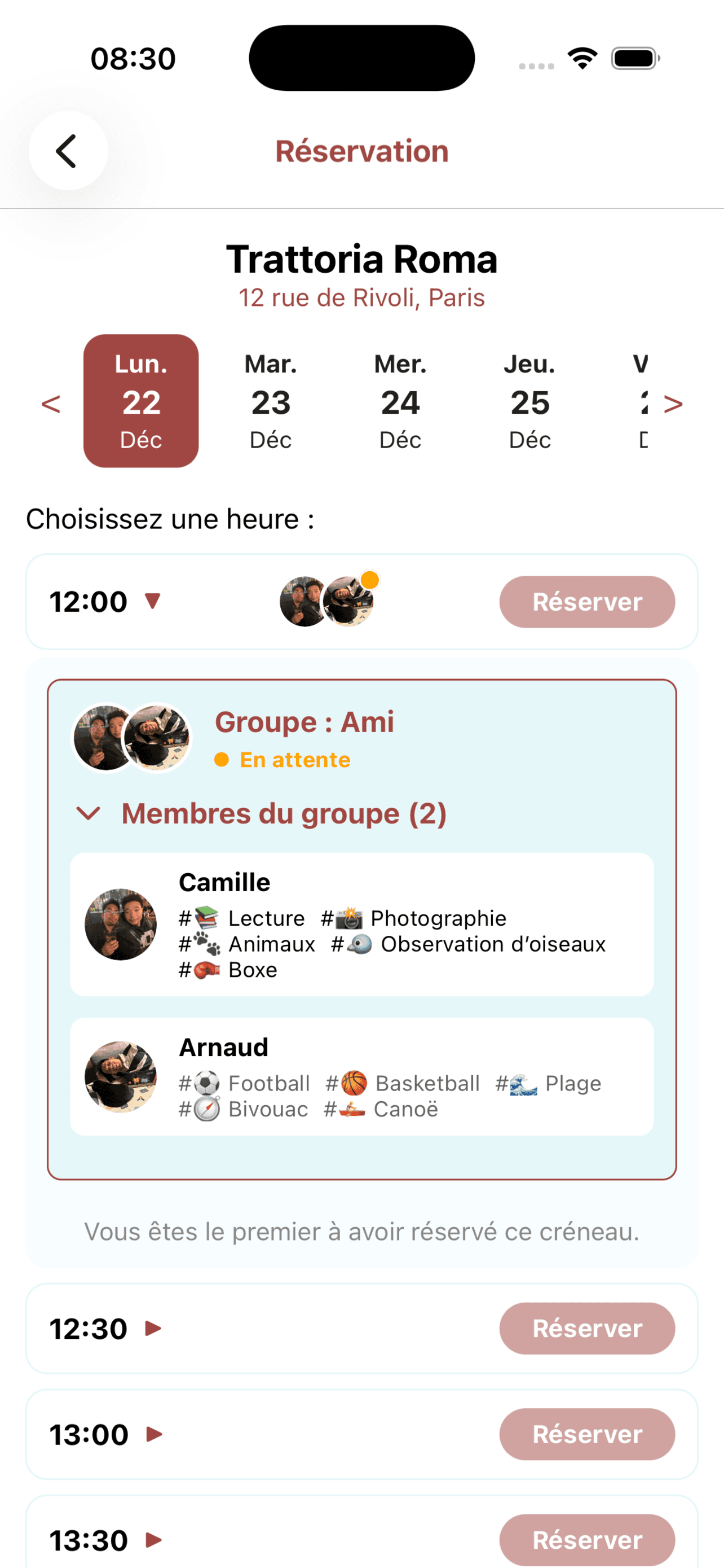 Meet People - Partage tes repas
